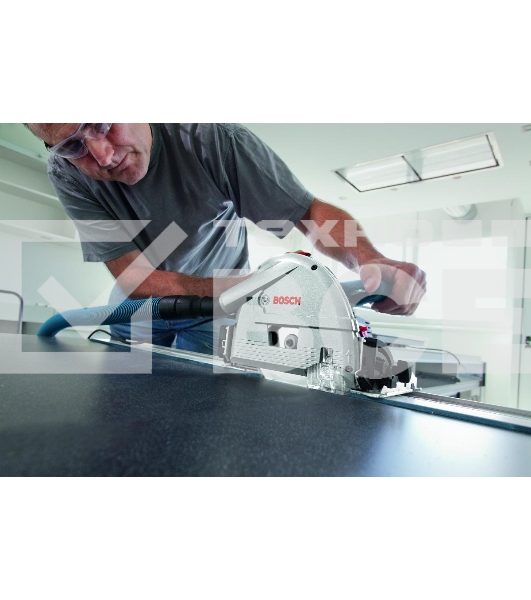 Пила циркулярная BOSCH GKT 55 GCE (0.601.675.000)1400Вт 3600-6250об/мин 165х20мм пр.57мм ПОГРУЖНАЯ