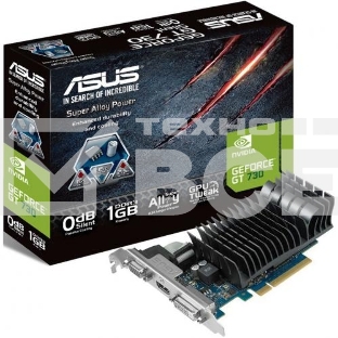 Видеокарта Asus GT730-SL-2GD5-BRK nVidia GeForce GT 730 2048Mb 64bit GDDR5 902/5010 DVIx1/HDMIx1/CRTx1/HDCP PCI-E Ret