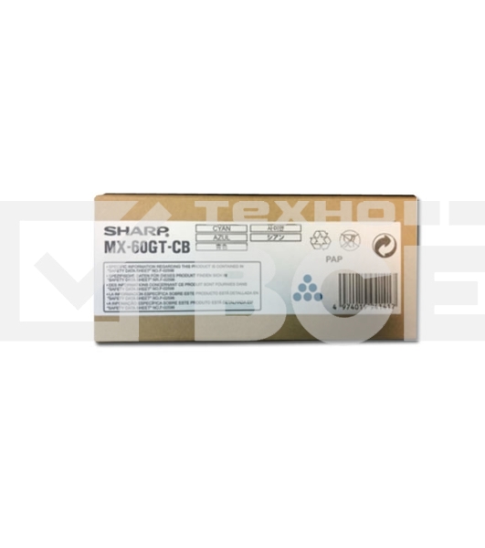 Картридж лазерный голубой Sharp Sphinx/Phoenix/Griffin (12K) MX60GTCB/MX61GTCB