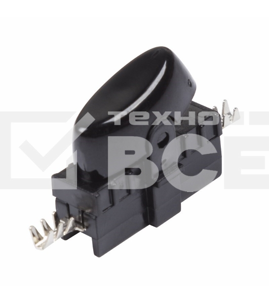 Выключатель-кнопка 250V 2А ON-OFF на электропровод (для настольной лампы)  Rexant