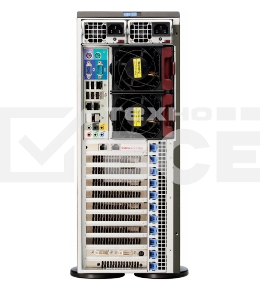 Серверная Платформа SuperMicro 7049GP-TRT - 4U/Tower GPU Server - 8x SATA - Dual 10-Gigabit Ethernet - 2200W Redundant