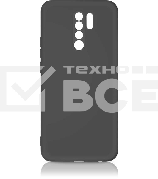 Чехол (клип-кейс) DF для Xiaomi Redmi 9 xiOriginal-12 черный (DF XIORIGINAL-12 (BLACK))