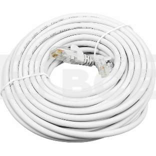Кабель Патч-корд Lanmaster LAN-PC45/U5E-10-WH вилка RJ-45-вилка RJ-45 кат.5е 10м белый LSZH (уп.:1шт)