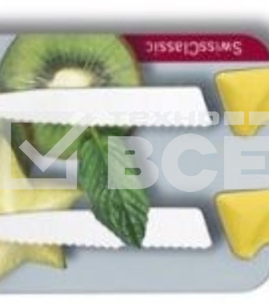 Набор ножей кухон. Victorinox Swiss Classic (6.7636.L118B) компл.:2шт желтый блистер