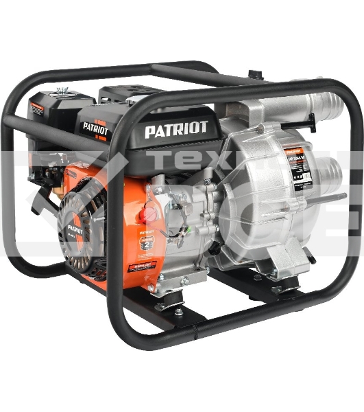 Мотопомпа PATRIOT MP 3065 SF4т АИ92 210см3 7.0лс самовс. 65м3/ч 1100л/мин гл.7м напор30м 3'' 3.5л