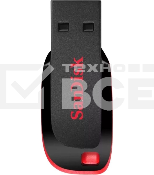 Флеш диск Sandisk 16Gb Cruzer Blade SDCZ50-016G-B35 USB2.0 черный