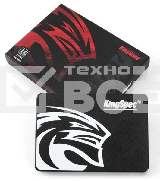 Накопитель SSD KingSpec P4-240, 240GB, SATA III, 2.5