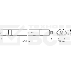 Светильник светодиодный Gauss IP65 590*40*30мм 18Вт 1300lm 4000К линейн. мат.  143424218  Gauss, фото 1