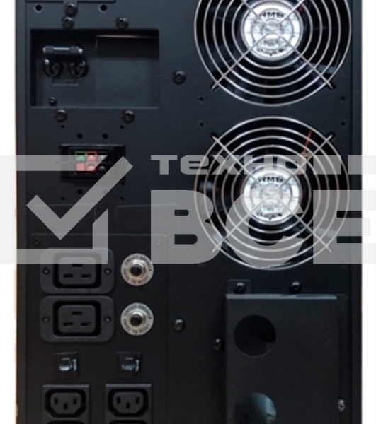 Источник бесперебойного питания Powercom MACAN, On-Line, 6000VA / 6000W, Tower, IEC, LCD, Serial+USB, SmartSlot, подкл. доп. батарей