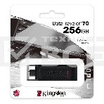 Флеш диск Kingston 256Gb DataTraveler 70 DT70/256GB USB Type-C 3.2 черный, фото8