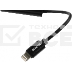 Переходник аудио Premier AWEI lightning/Jack 3.5 (f) 0.1м. черный, фото4