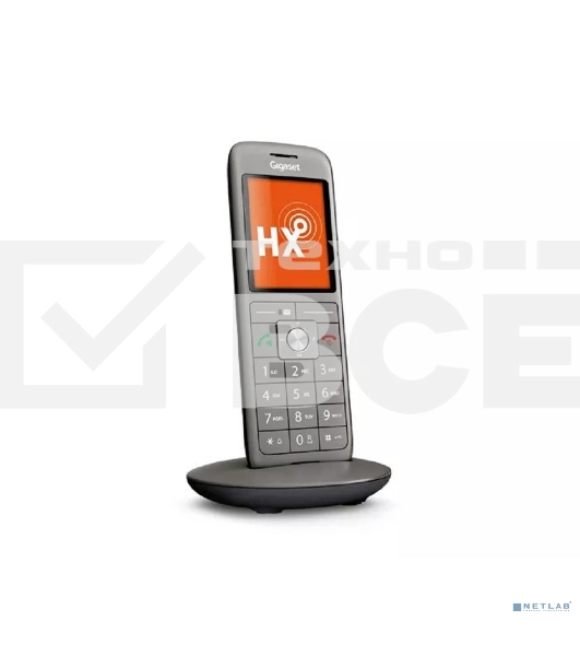 Дополнительная трубка Dect Gigaset CL660HX черный для CL660HX