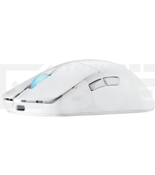 Мышь беспроводная ASUS ROG Harpe Ace Mini белый, 42000 dpi, радиоканал, Bluetooth, USB, кнопки - 5