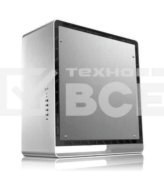 Корпус без блока питания JONSBO UMX6S-A, Midi-Tower, no fun, 2xUSB-A 3.2 + 2xUSB-A 2.0 + 1xUSB-C 3.2, E-ATX, ATX, mATX, mITX Silver