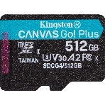 Флеш карта microSDXC 512Gb Kingston SDCG4/512GbSP Canvas Go! Plus V30 A2 w/o adapter, фото4