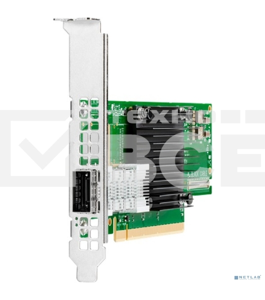 Адаптер Infiniband ConnectX®-6 VPI adapter card, HDR IB (200Gb/s) and 200GbE, single-port QSFP56, PCIe4.0 x16, tall bracket