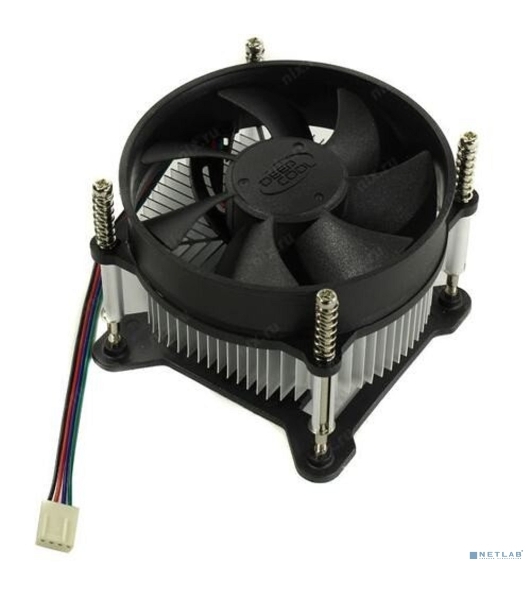 Кулер для процессора DEEPCOOL CK-11508 черный, 92 мм, алюминий, 2200 об/мин, 30.1 дБ, 3 pin, 65 Вт, 70 мм