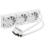 Жидкостная система охлаждения MSI MAG CORELIQUID E360 белый 3x ARGb Fan, ARGb Block, Color Box, Pallet packing, фото4