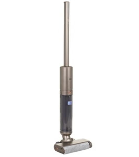 Пылесос вертикальный BQ VCA1003W бронзовый/черный, питание от аккумулятора, 14 Вт, уборка влажная/сухая, пылесборник 0.36 л, бак для жидкости 0.4 л, работа от АКБ max 30 мин