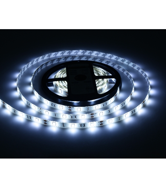 Светодиодная лента Ambrella light GS1903 5050 30Led/ 7.2W m/ 12V IP65 6500K/ 5000*10*2.87mm (2 конт.)