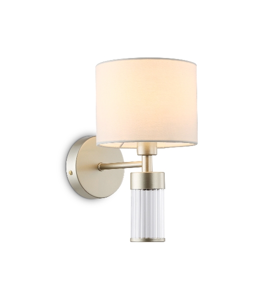 Настенный светильник Ambrella light LH71305 CGD/WH золото/белый E14 max 40W 220*150*260