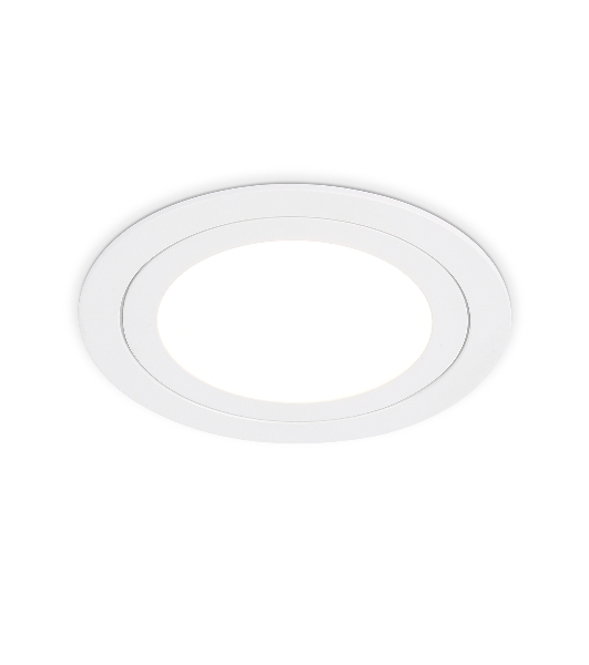 Светильник Ambrella light TN6601 WH белый IP44 GX53 max 15W D110*23