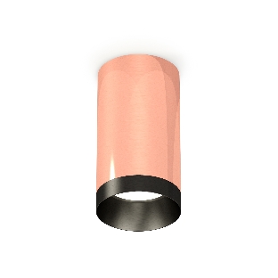 Светильник Ambrella Light XS6326004 PPG/PBK золото розовое полированное/черный полированный MR16 GU5.3 (C6326, N6131)