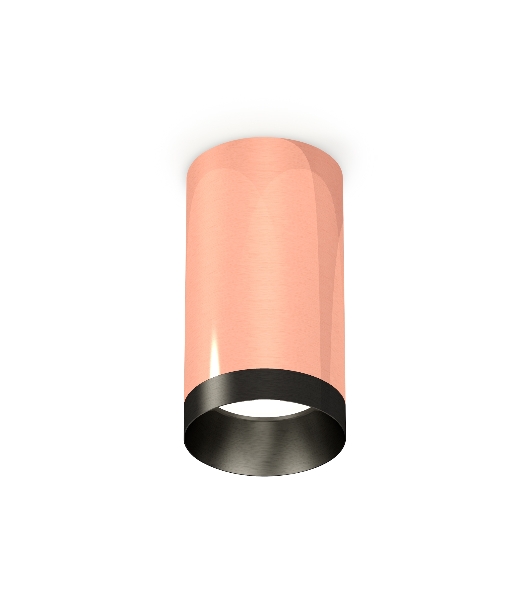 Светильник Ambrella Light XS6326004 PPG/PBK золото розовое полированное/черный полированный MR16 GU5.3 (C6326, N6131)