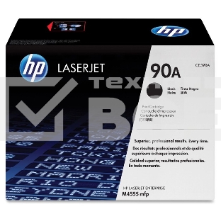Картридж лазерный HP CE390A черный LJ M4555MFP/LJ 601n (10000стр.)