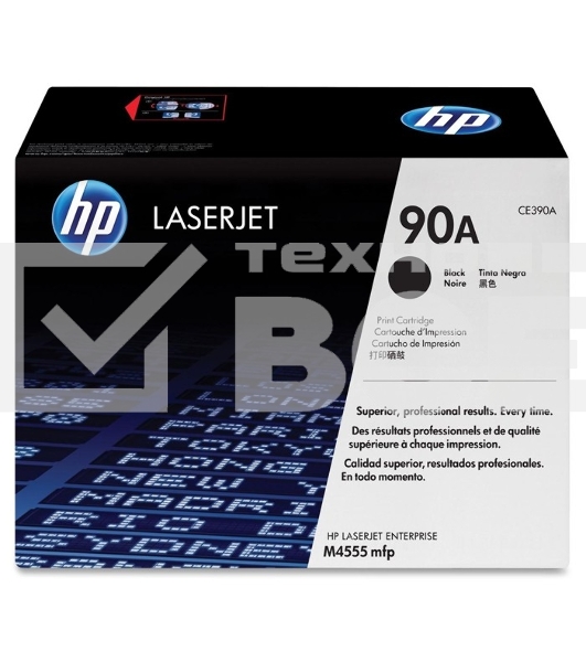 Картридж лазерный HP CE390A черный LJ M4555MFP/LJ 601n (10000стр.)