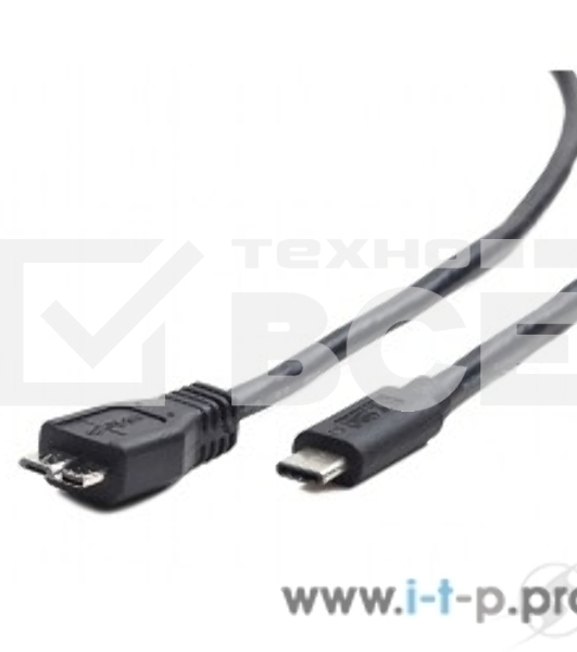 Кабель Cablexpert CCP-USB3-mBMCM-6 USB3.0 microBM/USB3.1TypeC, 1.8м, 