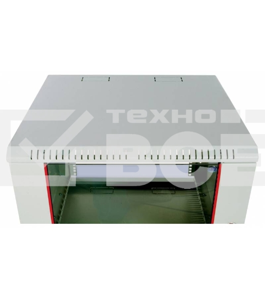 Шкаф телеком. настенный разборный 9U (600х350) дверь стекло (ШРН-Э-9.350) (1 коробка)