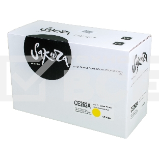Картридж лазерный Sakura CE262A для HP Color LaserJet CP4020/4025/4520/4525, желтый, 11000 к.