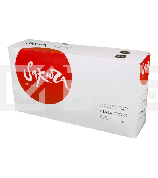 Картридж лазерный Sakura CE343A для HP LJ  700/775, пурпурный, 16 000 к.