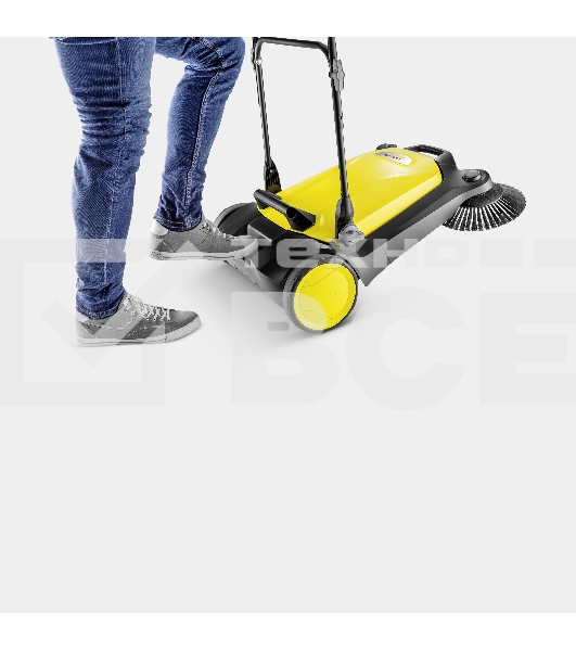 Подметальная машина ручная Karcher S 4 Twin 20 л, 2400 м²/ч