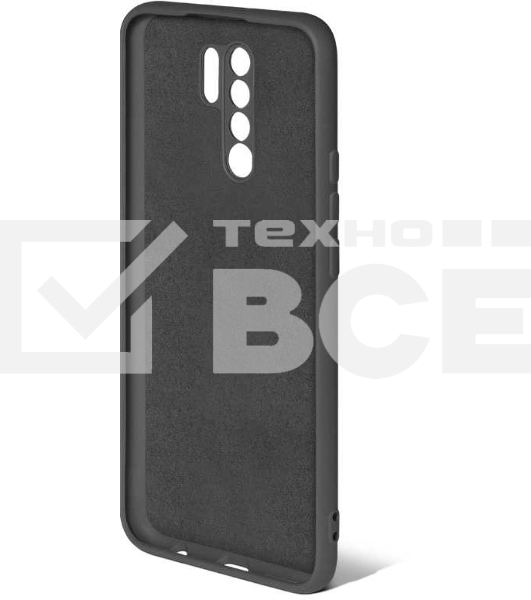 Чехол (клип-кейс) DF для Xiaomi Redmi 9 xiOriginal-12 черный (DF XIORIGINAL-12 (BLACK))