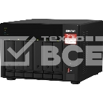 Сетевое хранилище без дисков SMB QNAP TVS-675-8G NAS, 6-tray w/o HDD, 2xM.2 SSD Slot, 1xHDMI-port. CPU 8-сore 64-bit x86 KX-U6580 2.5 GHz, 8GB DDR4 (1 x 8GB) up to 64GB (2 x 32GB), 2x 2.5 Gigabit LAN, фото2