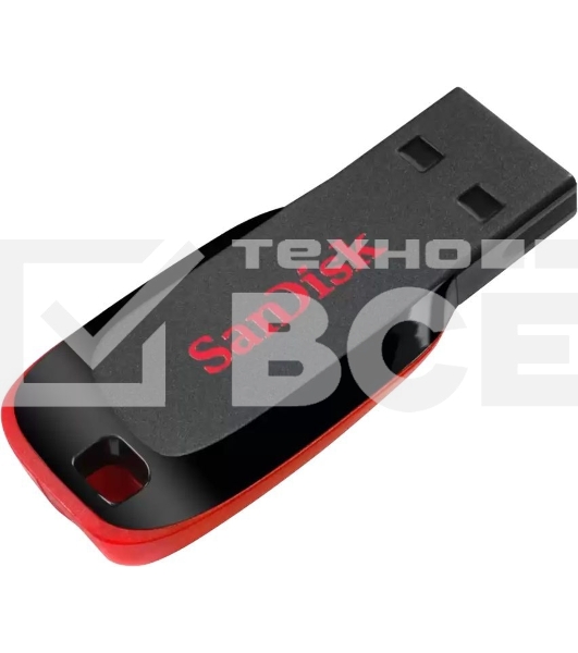 Флеш диск Sandisk 16Gb Cruzer Blade SDCZ50-016G-B35 USB2.0 черный