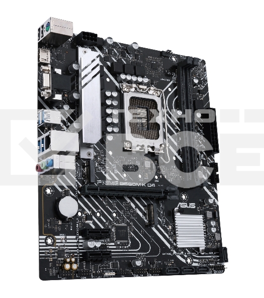 Материнская плата ASUS PRIME B660M-K D4, Socket LGA 1700, Intel B660, 2xDDR4, 4xSATA, 2xM.2, 1xPCIe 4.0 x16, 2xPCIe x1, 1xHDMI, 1xVGA, 1x 1Gb LAN, 4xUSB-A 3.2 Gen 1, 2xUSB-A 2.0, 3x3.5 мм, 7.1, mATX