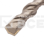 Бур по бетону, двойная спираль, Cobalt W-tip, 20x460 мм, SDS PLUS Denzel, фото2