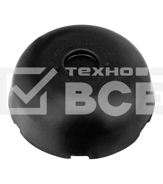 Опора резиновая MATRIX 50910для подкатного домкрата универсальная d=89 mm d=60 mm h=35 mm