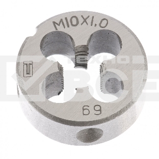 Плашка СИБРТЕХ М10x1,0 мм77024