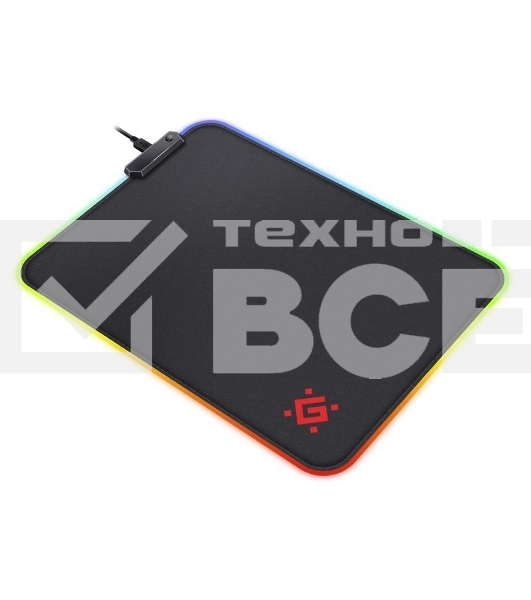 Коврик для мышки Defender BLACK L LIGHT