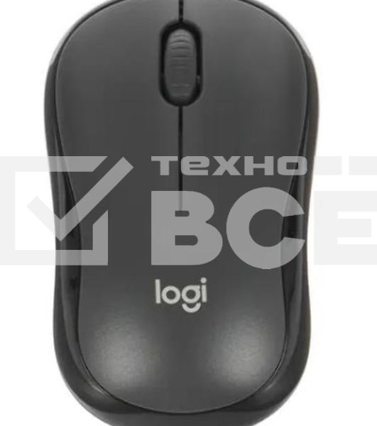 Мышь беспроводная Logitech M220 SILENT черный, 1000 dpi, радиоканал, USB, кнопки - 3