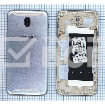 Задняя крышка для Samsung Galaxy J7 (2017) SM-J730F  синяя, фото 1
