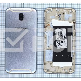 Задняя крышка для Samsung Galaxy J7 (2017) SM-J730F  синяя