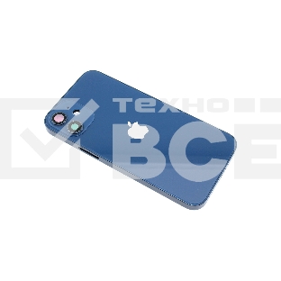 Задняя крышка (корпус) в сборе с рамкой для Apple iPhone 12 Mini синяя