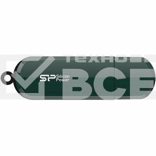 Флеш диск 16Gb Silicon Power LuxMini 320, USB 2.0, Зеленый