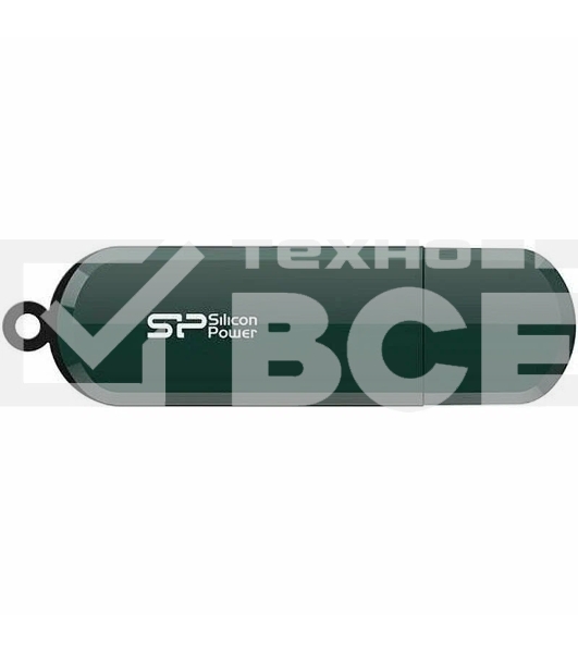 Флеш диск 16Gb Silicon Power LuxMini 320, USB 2.0, Зеленый