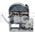 Картридж ленточный Cactus CS-LK4BWV белый шрифт, черный фон (12 мм, 9 м) для Epson LW300/LW400/LW700/LW600P/LW1000P/K400/Z700/Z900, фото3